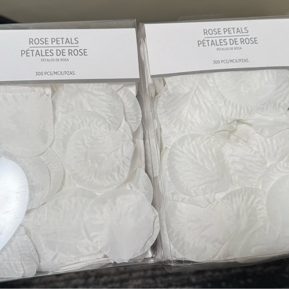 Wedding rose petals! Never used